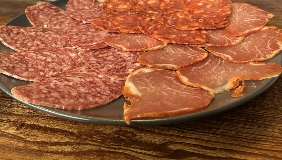 Surtido de ibéricos de La Vinoteca de Tomelloso